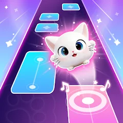 Cat Beats - Tiles Music Games Logo