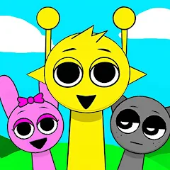 Sprunki Monster Music Beats Logo
