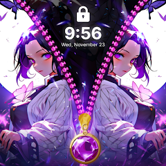Zipper Lock Screen: Zip Theme Logo