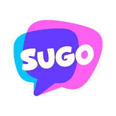 SUGO: Sprach-Chat- Partei Logo