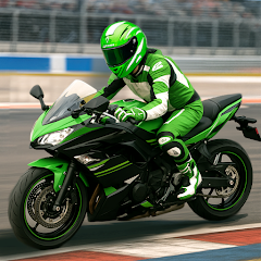 Traffic Bike Rider Rush Logo