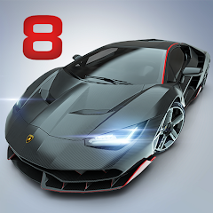 Asphalt 8 - Rennen Auto Spiel Logo