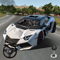 Mega Car Crash Simulator Logo
